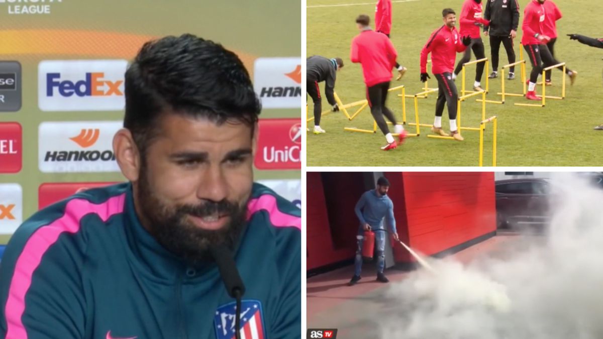 Troleos, balonazos, risas...se va el 'showman' del Atleti: los momentazos de Diego Costa