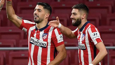 Carrasco, junto a Suárez y Hermoso.