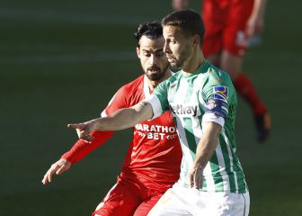 Betis-Sevilla en imágenes