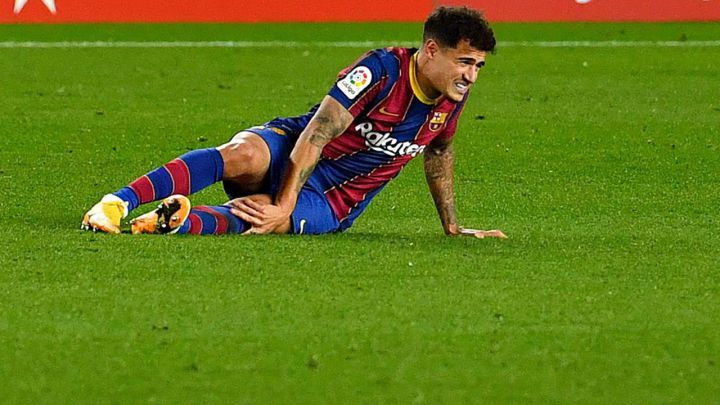 Coutinho, tres meses de baja