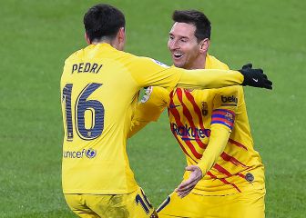 Las imágenes de la victoria del Barcelona en Bilbao