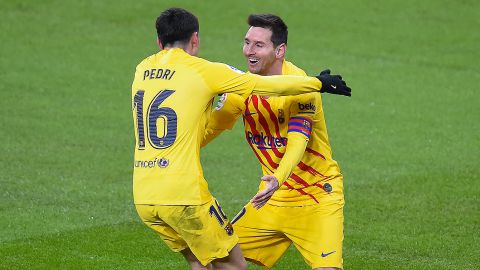 Las imágenes de la victoria del Barcelona en Bilbao