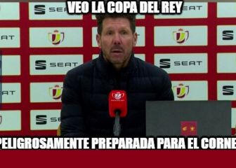 La derrota del Atleti protagoniza los mejores memes de la Copa