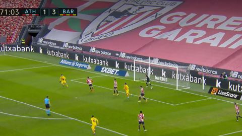 Pedri es el fútbol, da igual los colores: vean si no este control