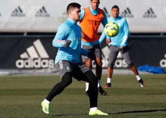Jovic, baja de última hora por una sobrecarga