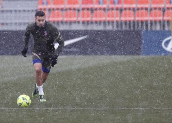 La concentración del Atlético se aplaza a este sábado por el temporal