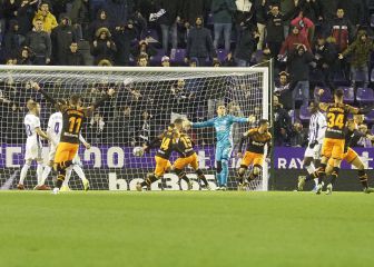 El Valencia se hace notar en sus visitas al José Zorrilla