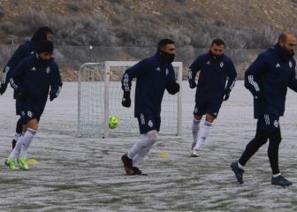 El temporal condiciona los entrenamientos de la 'Ponfe'