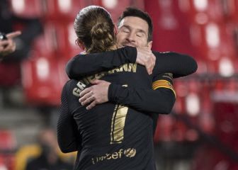 Todos los goles del Granada - Barcelona en imágenes