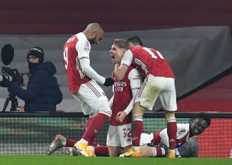 Smith-Rowe, de la expulsión a clasificar al Arsenal en la prórroga