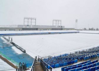 Suspendido el Castilla-Sanse del domingo debido a Filomena