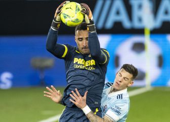 Asenjo ya es el portero con más partidos de la historia en el Villarreal