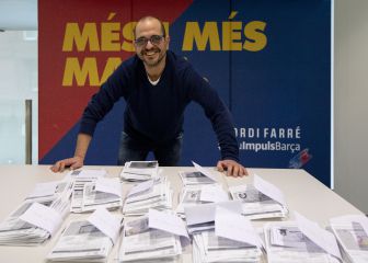 Frenético esprint por las firmas