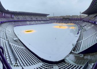 La tormenta puede ser deportiva también en Zorrilla