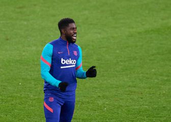 Araújo se cae del once por molestias musculares y entra Umtiti