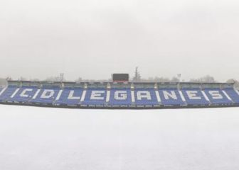 Oficial: El Leganés - Almería, aplazado sine die por la nieve