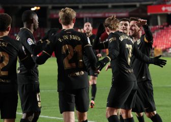 Griezmann y Messi brillan en Granada