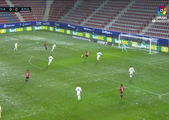 Pudo ser peor: la ocasión de Osasuna que parecía gol o gol