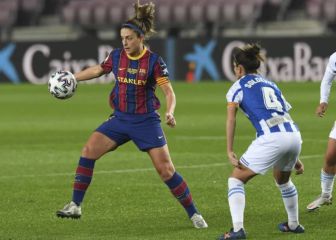Así vivió Alexia Putellas su primer partido en el Camp Nou