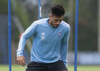 El Celta reincorpora 'a medias' a David Costas y Jorge Sáenz