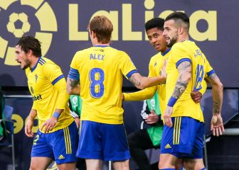 Negredo y ‘Choco’ han participado en el 66% de los goles del Cádiz