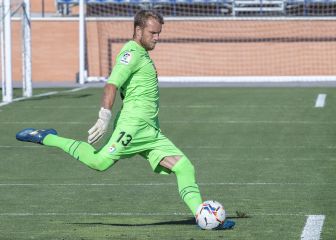 El guardameta Yoel, feliz por haber renovado con el Eibar
