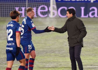 El Huesca destituye a Michel y Asier Garitano puede relevarle