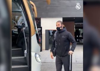 El Real Madrid sale de Pamplona y pone rumbo a Málaga