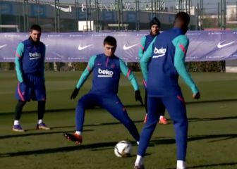 El Barça prepara el duelo ante la Real Sociedad de la Supercopa