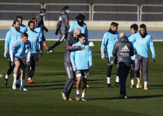 Así ha sido el entrenamiento del Real Madrid en Málaga