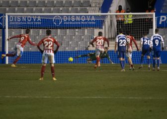 El Sabadell cierra una primera vuelta insuficiente