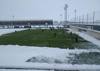 El Albacete entrenará mañana en Almansa debido al temporal
