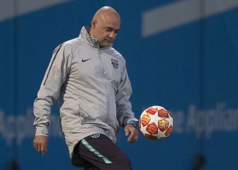 El entrenador de porteros del Barcelona, sancionado con un partido por insultos y amenazas