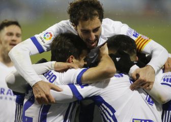 El Zaragoza cierra la primera vuelta fuera del descenso