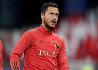 Bélgica ensalza a Hazard en su peor momento en el Madrid