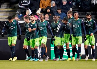 Tres titulares del Sporting de Portugal, positivos por covid-19