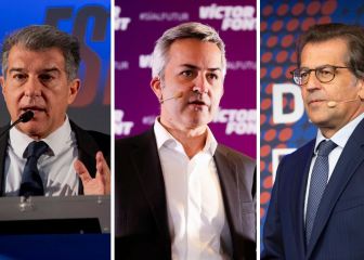 La presidencia del Barça es cosa de tres candidatos: ¿Quién crees que ganará?