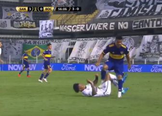 La terrible roja que fue el clavo en el ataúd de Boca: la cara del rival cuando ve venir la agresión...
