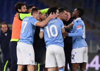 Lazzari y Luis Alberto guían al Lazio ante la Roma