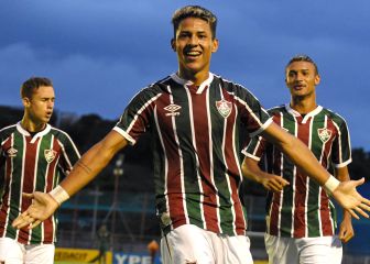Matheus Martins, el gran goleador de la base de Fluminense