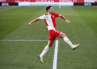 Valery, el ave fénix del Girona, celebra su primer doblete