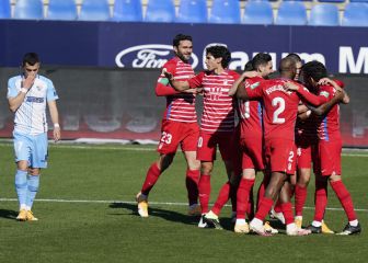 Aprobados y suspensos del Granada: otra vez la conexión Soro-Jorge Molina