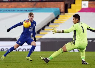 Timo Werner desespera a los hinchas del Chelsea