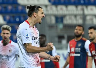 El gigante Ibrahimovic ha vuelto: el Milan sigue en la cima
