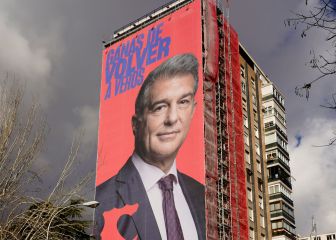 Laporta 'se descuelga' de los alrededores del Bernabéu