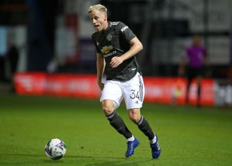 Van de Beek sigue en barbecho