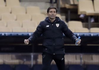 Marcelino y el Athletic recuerdan a Gaizka Garitano