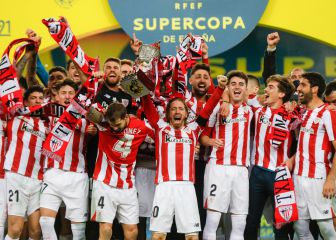 Tres Supercopas del Athletic, en el tercer peldaño del podio