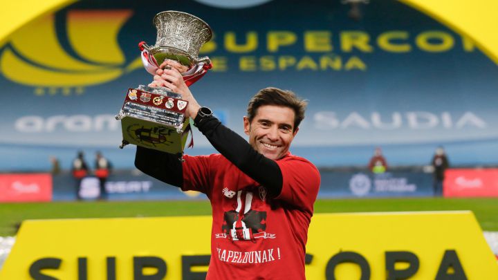Marcelino, Supercampeón en tiempo récord