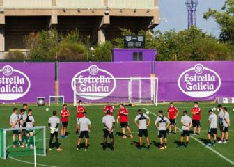 Las once bajas obligan a Sergio a convocar cinco jugadores del Valladolid Promesas